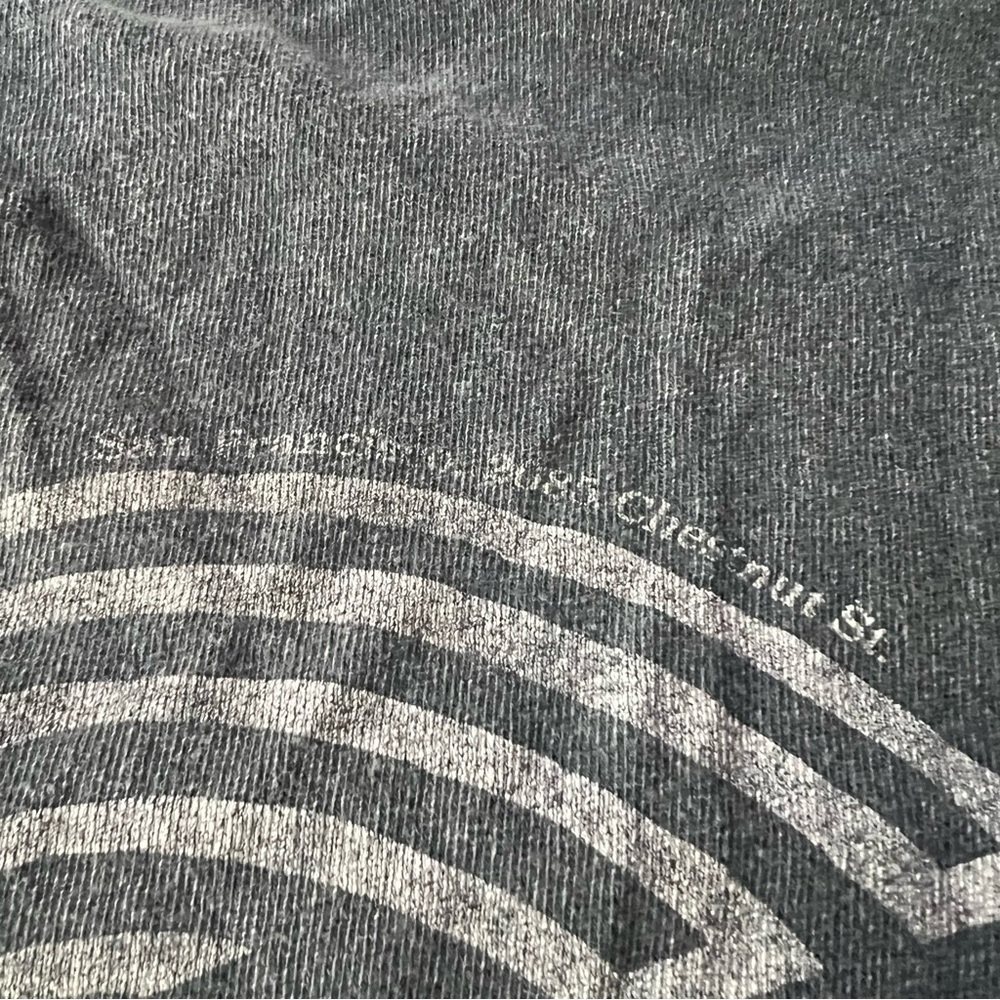 Brandy Melville Charcoal Grey Graphic T-shirt! California! Good condition. - Picture 8 of 8